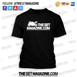 The Set Magazine Black Promo T-Shirt