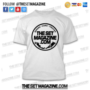 The Set Magazine Official Classic White T-Shirt