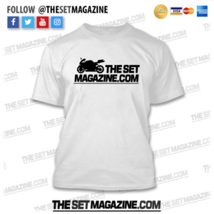 The Set Magazine White Promo T-Shirt