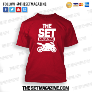 The Set Magazine Official Motorcycle Red T-Shirt