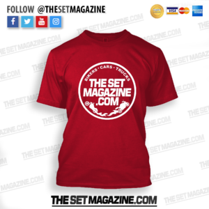 The Set Magazine Official Logo Red T-Shirt