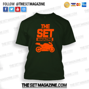 The Set Magazine Hunter Green & Orange Motorcycle