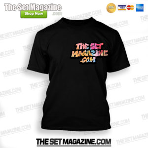 The Set Magazine "Black" Graffiti T-Shirt