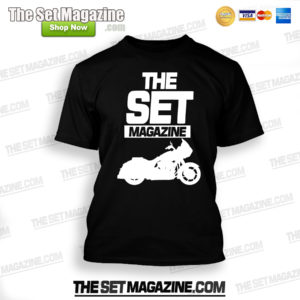 The Set Magazine Official "Harley" Black T-Shirt