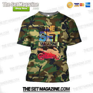 The Set Magazine Moto Art T-Shirt (Camo)