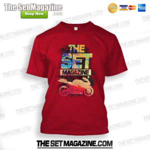 The Set Magazine Moto Art T-Shirt (Red) (Copy)