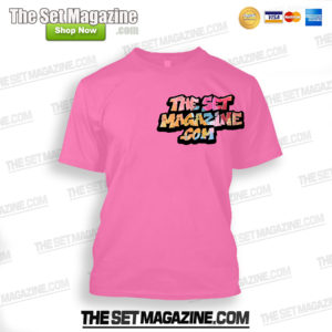 The Set Magazine "Pink" Graffiti T-Shirt