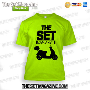 The Set Magazine "Night Rider" Team Revel Safety T-Shirt