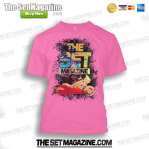 The Set Magazine Harley Art T-Shirt (Pink)