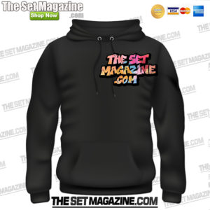 The Set Magazine "Graffiti" Art Hoodie (Black)