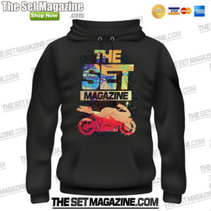 The Set Magazine "Moto" Art Hoodie (Black)