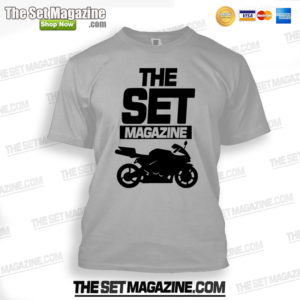 The Set Magazine "Grey & Black" Street Bike T-Shirt